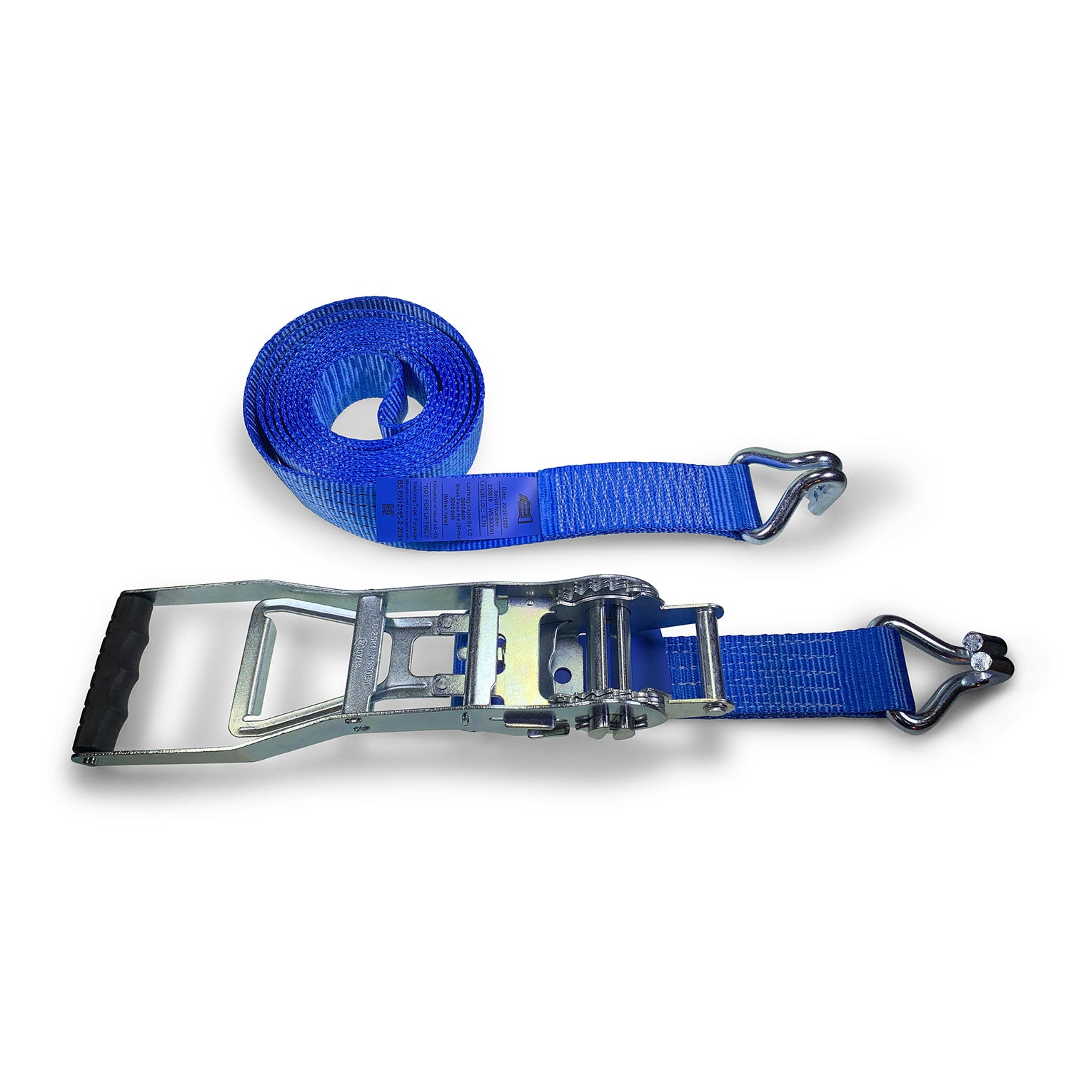 180 Pieces 50mm 5000kg ERGO Ratchet Strap Claw Hooks - 10 METRES (1 Pallet) - ukratchetstraps.com